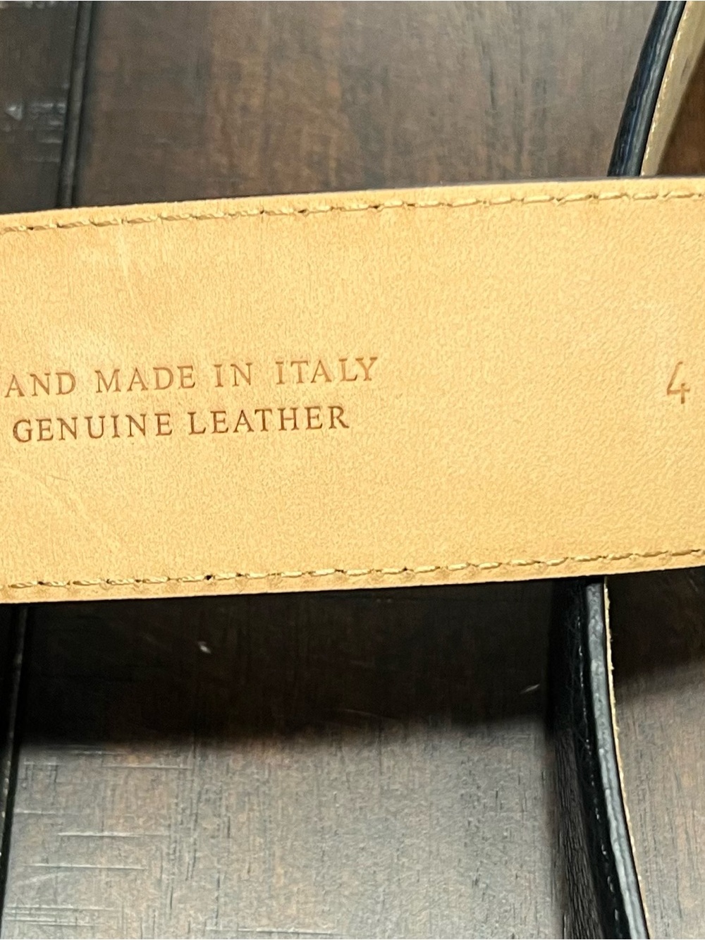 Phineas Cole by Paul Stuart Stirrup Buckle Belt - Picture 2 of 3